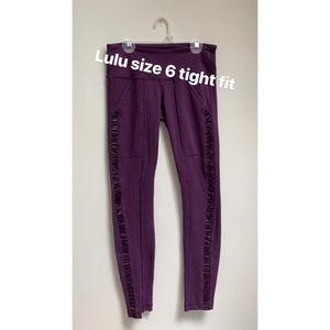 Lululemon leggings